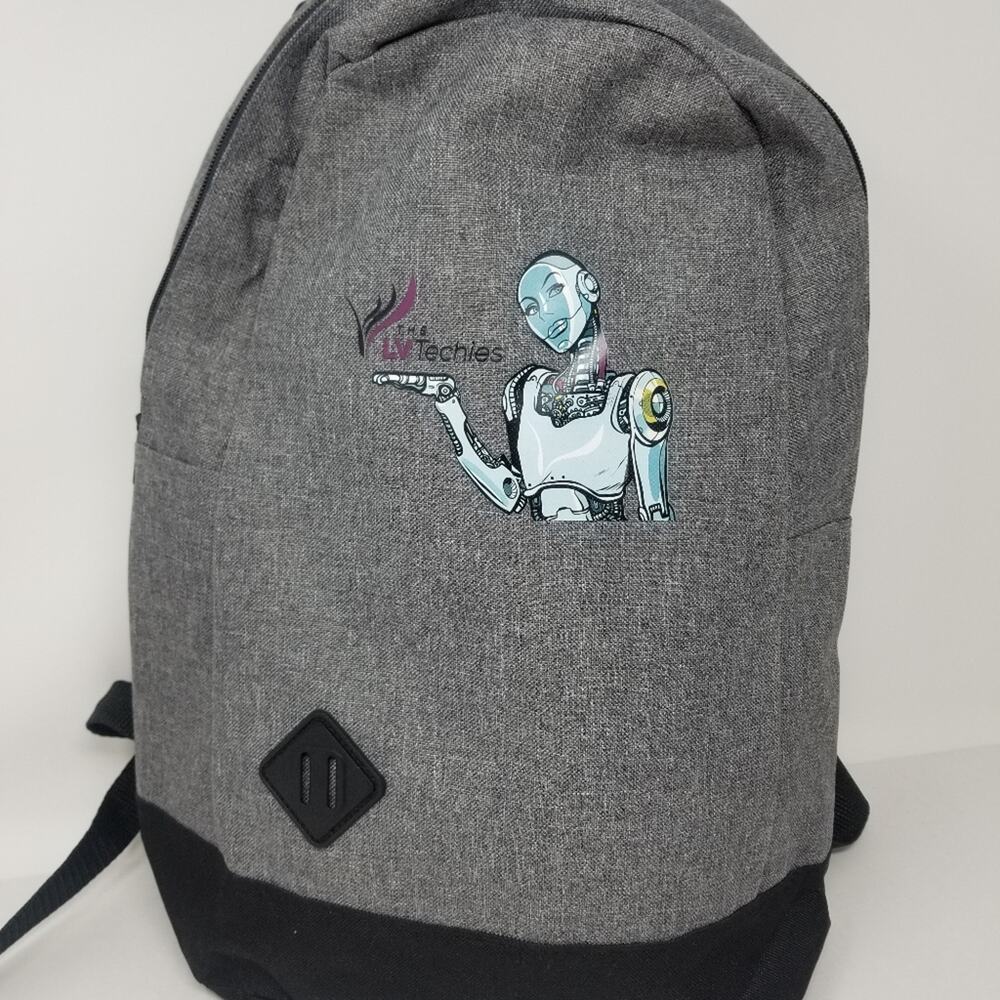 Gray‎ Backpack New - Picture 6 of 7
